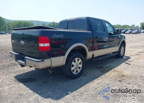 2008 Ford F-150 60Th Anniversary/Fx4/King Ranch/Lariat/Limited/Xlt from USA, damaged, VIN 1FTPW14508KC74677